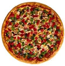 mixed veg pizza