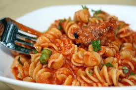 red pasta