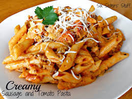 red cheese pasta